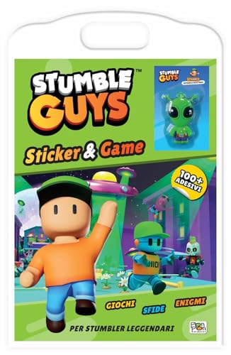 Stumble Guys. Sticker & game von Pon Pon Edizioni