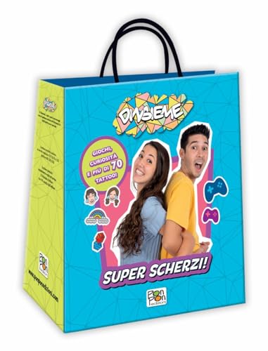 Super scherzi! DinsiemE. Bag. Ediz. illustrata. Con tatuaggi temporanei