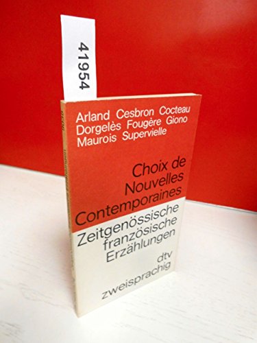 ZEITGENÖSSISCHE FRANZÖSISCHE ERZÄHLUNGEN: Zeitgenössische französische Erzählungen – Auswahl und Übersetzung: Ulrich Friedrich Müller
