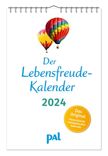 Der Lebensfreude-Kalender 2024: Der Original-Wandkalender, der meistgekaufte Kalender Deutschlands, 40 Blatt mit Spiralbindung. Mit motivierenden ... psychologischen Impulstexten und Naturfotos Der Lebensfreude-Kalender 2024: Der Original-Wandkalender, der meistgekaufte Kalender Deutschlands, 40 Blatt mit Spiralbindung. Mit motivierenden ... psychologischen Impulstexten und Naturfotos