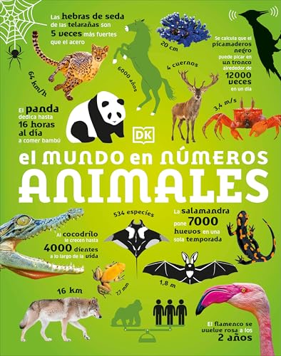 El mundo en números/ Our World in Numbers: Animales/ Animals (Dk Oour World in Numbers)