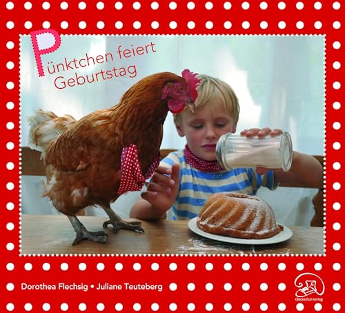 Pünktchen feiert Geburtstag: Nach dem ersten Fotobilderbuch "Pünktchen, das Küken" nun die Fortsetzung. Das Huhn Pünktchen feiert Geburtstag und alle Tiere feiern mit.