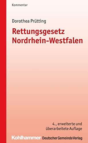 Rettungsgesetz Nordrhein-Westfalen von Deutscher Gemeindeverlag