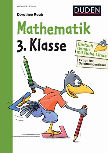 Einfach lernen mit Rabe Linus – Mathematik 3. Klasse: Mit Stickern zur Belohnung. Kleinschrittige und leicht verständliche Übungen. (Mein großer Lernspaß mit Rabe Linus) von Cornelsen Vlg Scriptor