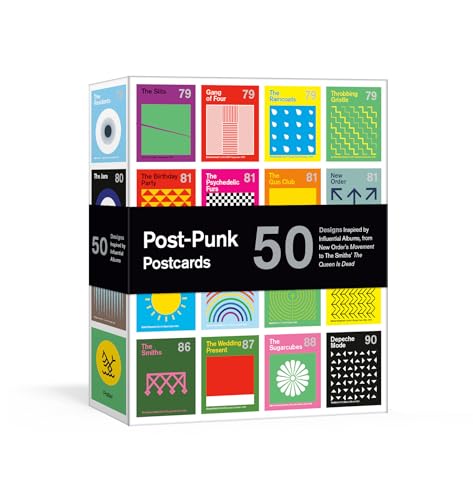 Post-Punk Postcards: 50 Designs Inspired by Influential Albums, from New Order's Movement to The Smiths' The Queen Is Dead Post-Punk Postcards: 50 Designs Inspired by Influential Albums, from New Order's Movement to The Smiths' The Queen Is Dead