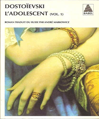 L'adolescent tome 1: Volume 1 L'adolescent tome 1: Volume 1