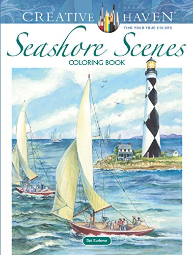 Creative Haven Seashore Scenes Coloring Book (Creative Haven Coloring Books) von Dover Publications