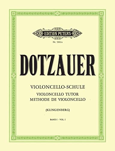 Violoncello-Schule - Band 1: Erste und halbe Lage (Grüne Reihe Edition Peters) von Peters, C. F. Musikverlag