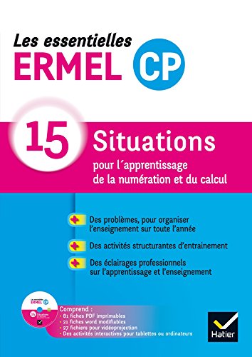 Les Essentielles ERMEL 15 Situations - CP éd. 2016 Guide + CDRom von HATIER