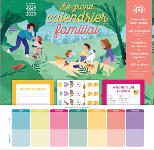 Le grand calendrier familial 2024-2025