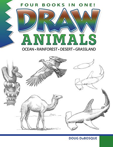 Draw Animals: Ocean - Rainforest - Desert - Grassland von Parlux