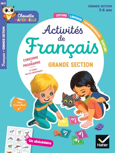 Chouette Maternelle - Activités de français Grande Section - 5 ans: Chouette entrainement Par Matière Chouette Maternelle - Activités de français Grande Section - 5 ans: Chouette entrainement Par Matière