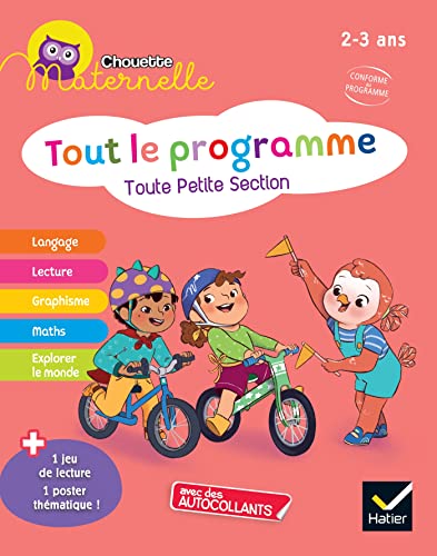Chouette maternelle Tout le programme TPS: Avec des autocollants + 1 jeu de lecture + 1 poster thématique von HATIER