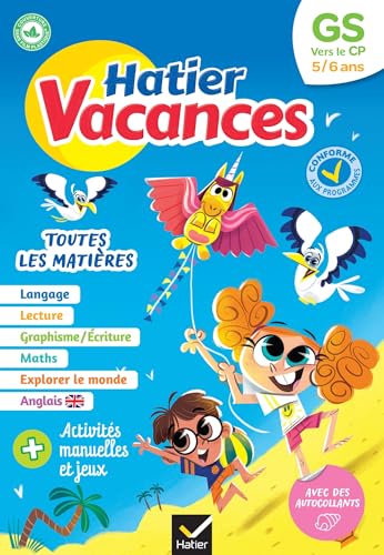 Hatier vacances - Cahier de vacances 2025 de la GS vers le CP 5/6 ans: pour réviser son année dans toutes les matières Hatier vacances - Cahier de vacances 2025 de la GS vers le CP 5/6 ans: pour réviser son année dans toutes les matières von HATIER