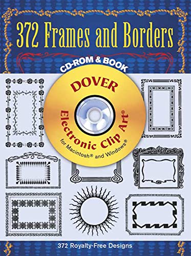 372 Frames and Borders (Dover Electronic Clip Art)