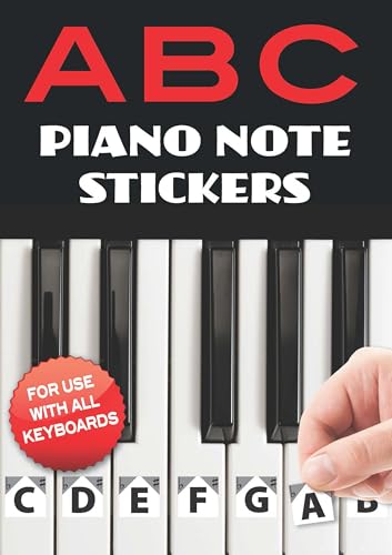 A B C Piano Note Stickers von Dover Publications