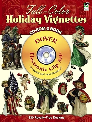Full-Color Holiday Vignettes (Dover Full-Color Electronic Design) von Dover Publications Inc.