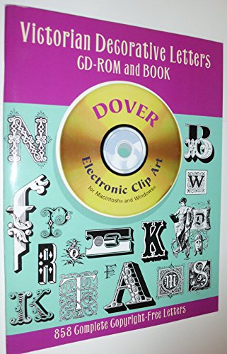 Victorian Decorative Letters (Dover Electronic Clip Art)