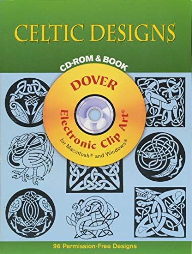 Celtic Designs: 96 Different Copyright-Free Designs (Dover Electronic Clip Art Series)