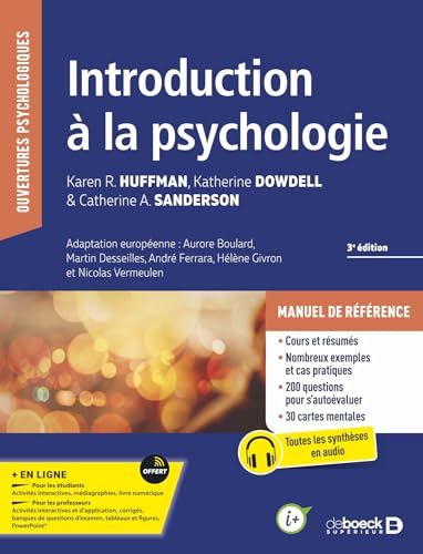 Introduction à la psychologie von DE BOECK SUP