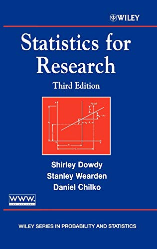 Statistics for Research (Wiley Series in Probability and Statistics)