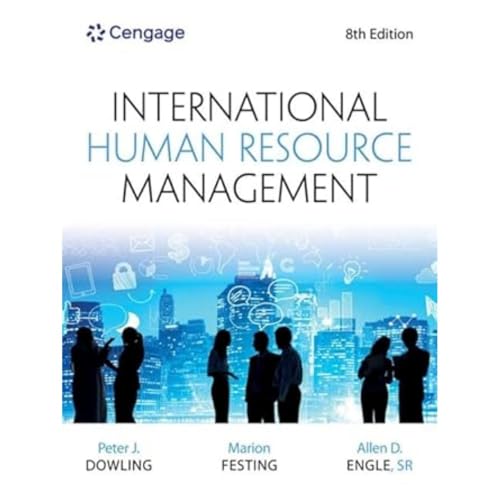 International Human Resource Management von Cengage Learning EMEA