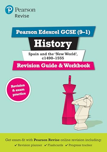 Revise Edexcel GCSE (9-1) History Spain and the New World Revision Guide and Workbook: with free online edition (Pearson Revise) von Pearson Education Limited