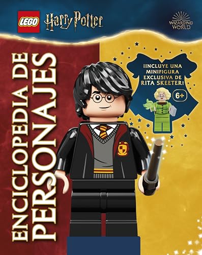 LEGO Harry Potter Enciclopedia de personajes (Character Encyclopedia): Con una minifigura exclusiva de LEGO Harry Potter