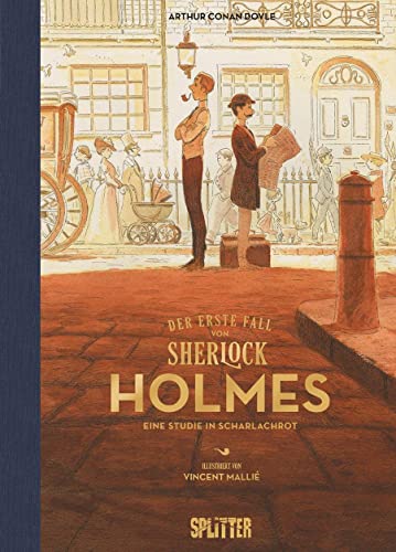Sherlock Holmes: Eine Studie in Scharlachrot: Illustrierter Roman von Splitter-Verlag