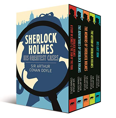 Sherlock Holmes: His Greatest Cases: 5-Book Paperback Boxed Set (Arcturus Classic Collections)