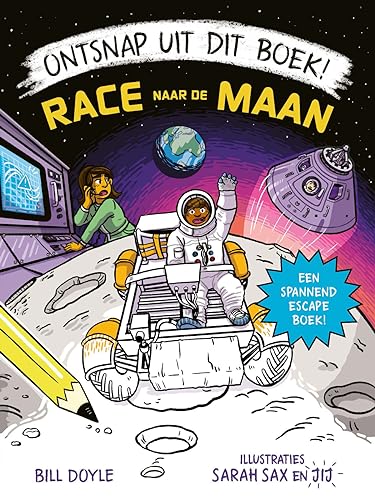 Race naar de maan: Een spannend escape boek (Ontsnap uit dit boek) von Volt