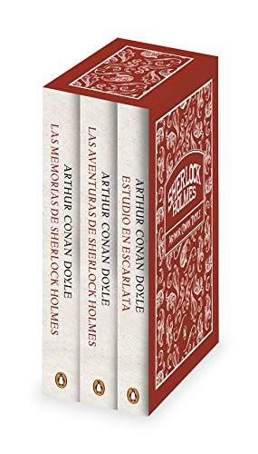 Sherlock Holmes (pack con: Estudio en Escarlata | Las aventuras de Sherlock Holmes | Las memorias de Sherlock Homes) (Penguin Clásicos, Band 27001)