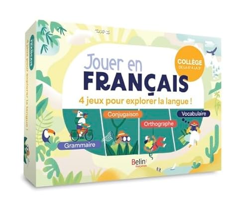 Jouer en français - 4 jeux pour explorer la langue ! von BELIN EDUCATION