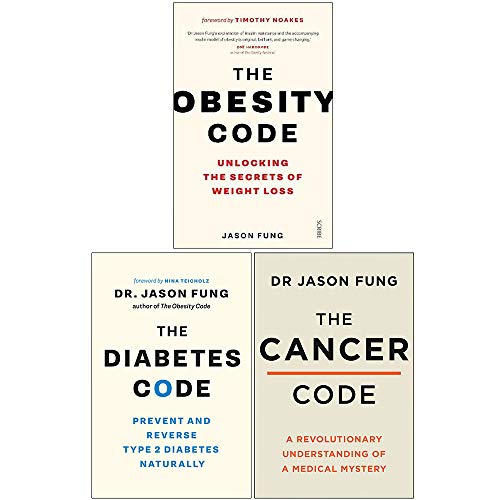Jason Fung The Wellness Code Series 3 Books Collection Set (The Obesity Code, The Diabetes Code, The Cancer Code)