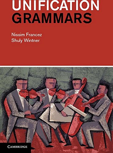 Unification Grammars von Cambridge University Press