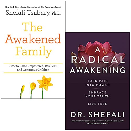 Die erwachte Familie und ein radikales Erwachen von Dr. Shefali Tsabary, 2-Bücher-Sammlungsset