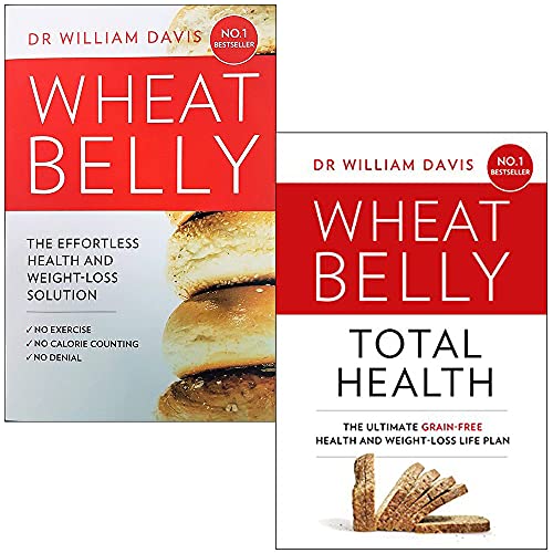 Wheat Belly & Wheat Belly Total Health By Dr William Davis Collection 2 Books Set