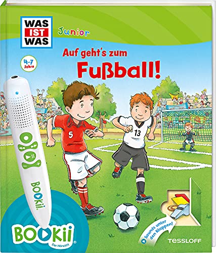 BOOKii® WAS IST WAS Junior Auf geht´s zum Fußball!: Über 600 Hörerlebnisse und interaktive Spiele! (BOOKii / Antippen, Spielen, Lernen)