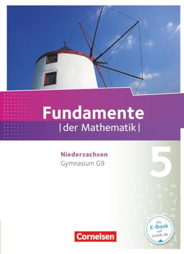 Fundamente der Mathematik - Niedersachsen ab 2015 - 5. Schuljahr: Schulbuch von Cornelsen Verlag GmbH