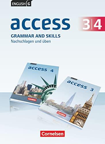 Access - Allgemeine Ausgabe 2014 - Band 3/4: 7./8. Schuljahr: Grammar and Skills von Cornelsen Verlag GmbH