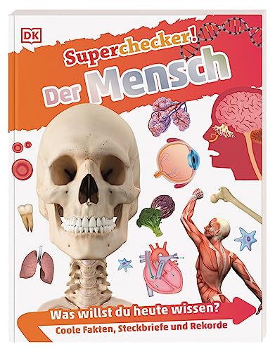 Superchecker! Der Mensch: Was willst du heute wissen? Coole Fakten, Steckbriefe und Rekorde. Für Kinder ab 7 Jahren von DK