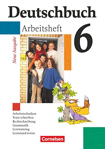 Deutschbuch Gymnasium 6. Schuljahr - Arbeitsheft mit Lösungen (Deutschbuch Gymnasium: Allgemeine bisherige Ausgabe) von Cornelsen Verlag GmbH