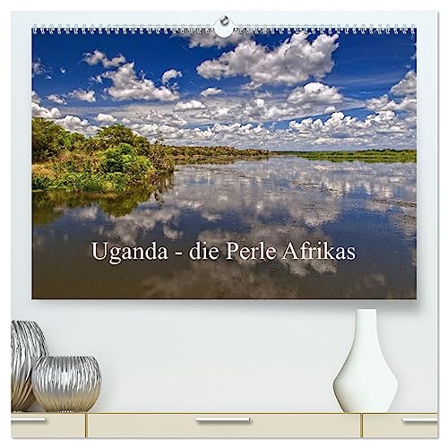 Uganda - die Perle Afrikas (hochwertiger Premium Wandkalender 2025 DIN A2 quer), Kunstdruck in Hochglanz von CALVENDO
