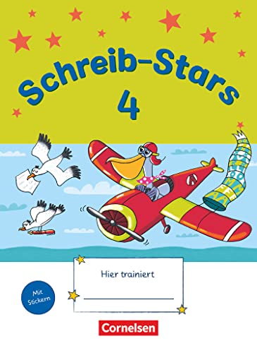 Schreib-Stars - 4. Schuljahr: Übungsheft - Mit Lösungen von Oldenbourg Schulbuchverl.