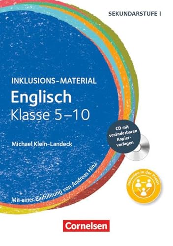 Inklusions-Material - Klasse 5-10: Englisch - Buch mit CD-ROM von Cornelsen Verlag Scriptor