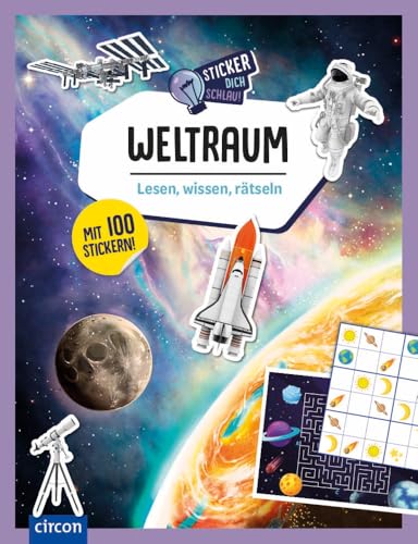 Weltraum: Lesen, wissen, rätseln (Wissenssticker)