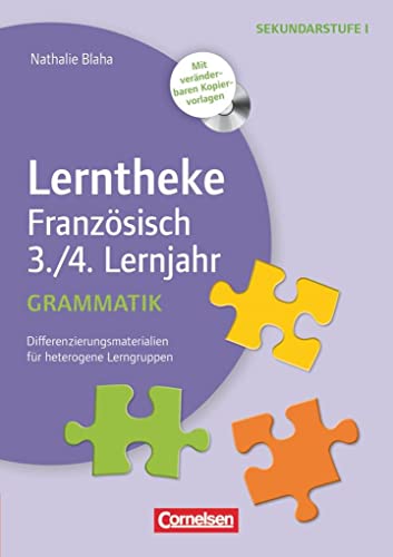 Lerntheke - Französisch: Grammatik: 3./4. Lernjahr - Differenzierungsmaterialien für heterogene Lerngruppen - Kopiervorlagen mit CD-ROM