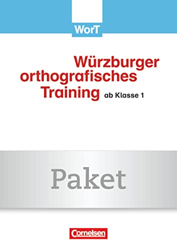 WorT - Würzburger orthografisches Training - Ein adaptierbares Rechtschreibtrainingsprogramm für die Grundschule - 1.-4. Schuljahr: Verschriften ... für den Unterricht mit Kopiervorlagen von Cornelsen Verlag