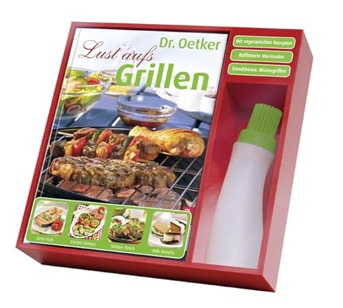 Grill-Set: (Buch mit Marinierpinsel) (Buch Plus)