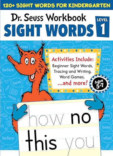 Dr. Seuss Sight Words Level 1 Workbook: A Sight Words Workbook for Kindergarten (120+ Words, Games & Puzzles, Activity Fun, and More) (Dr. Seuss Workbooks) von Penguin